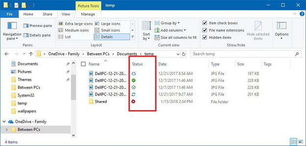 Understand the sync status of OneDrive files – APIC Technology